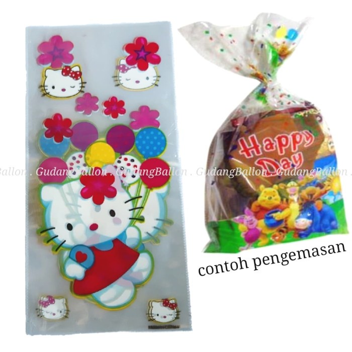 

Plastik Snack Ulang Tahun Hello Kitty / Pelastik Souvenir
