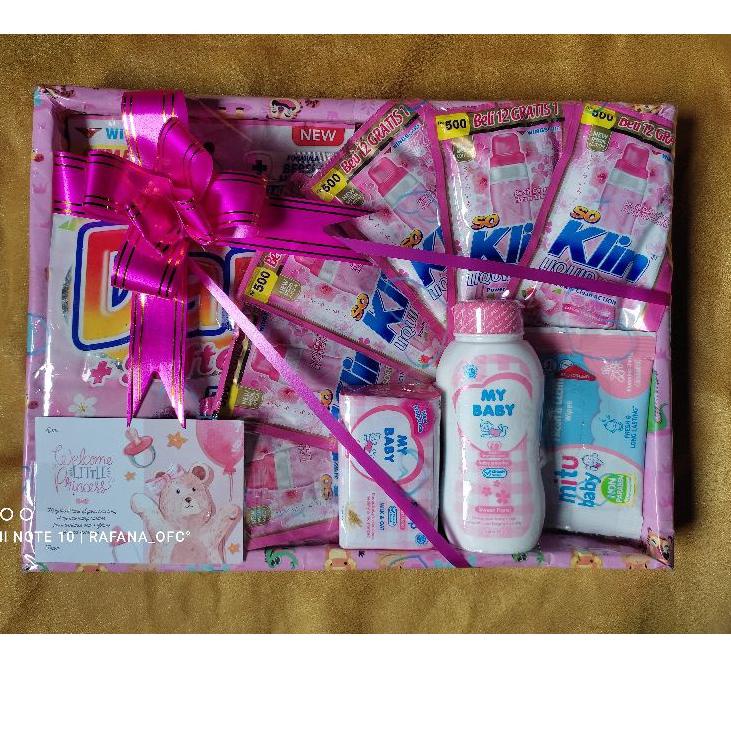 Terbaru.. parsel bayi paket sabun murah tanpa baju