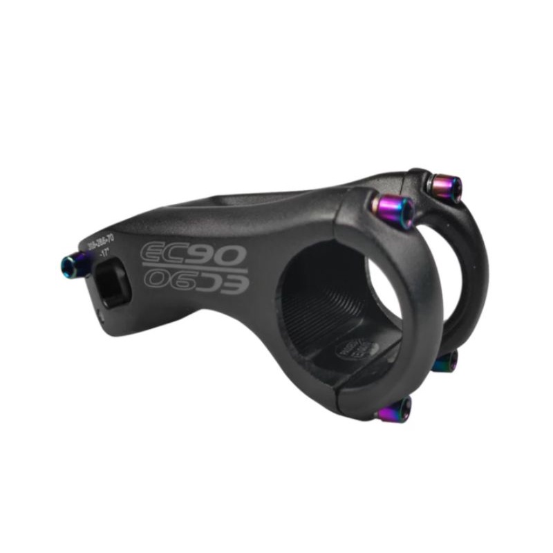 EC90 Stem Sepeda 31.8mm Panjang 7 cm 17 Derajat Stem Handlebar Sepeda AM XC Aluminum Alloy 70mm