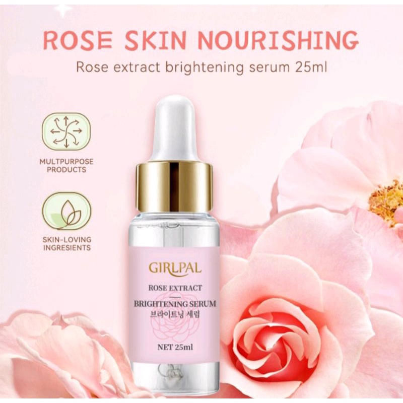 GIRLPAL Rose Extract Brightening Serum 25ml