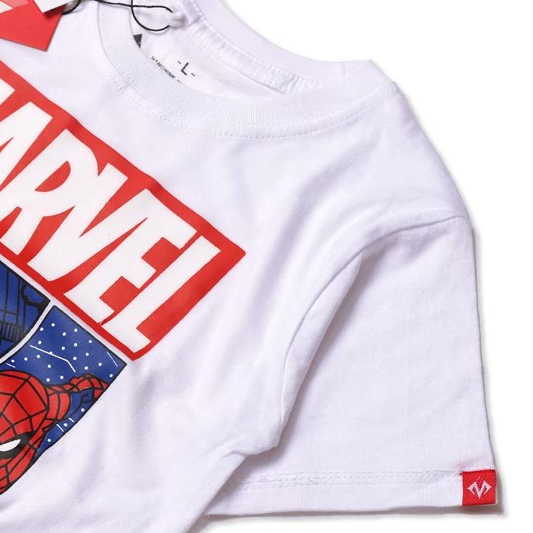 ➩ RGKIDS 1-8 Tahun baju pakaian Kaos Anak laki laki cowok mainan spiderman Putih grosir Bandung jaka