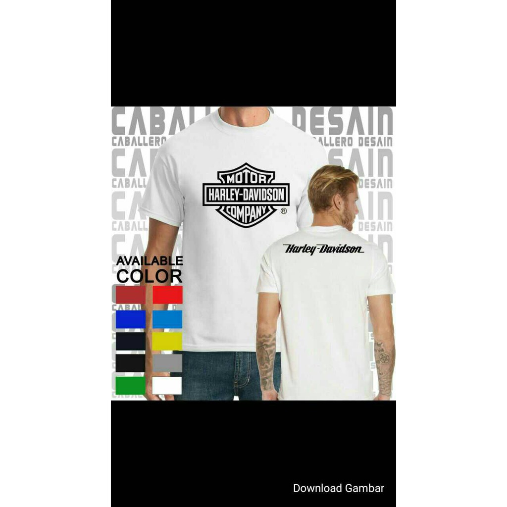 KAOS HARLEY DAVIDSON/BAJU HARLEY DAVIDSON SIZE BESAR