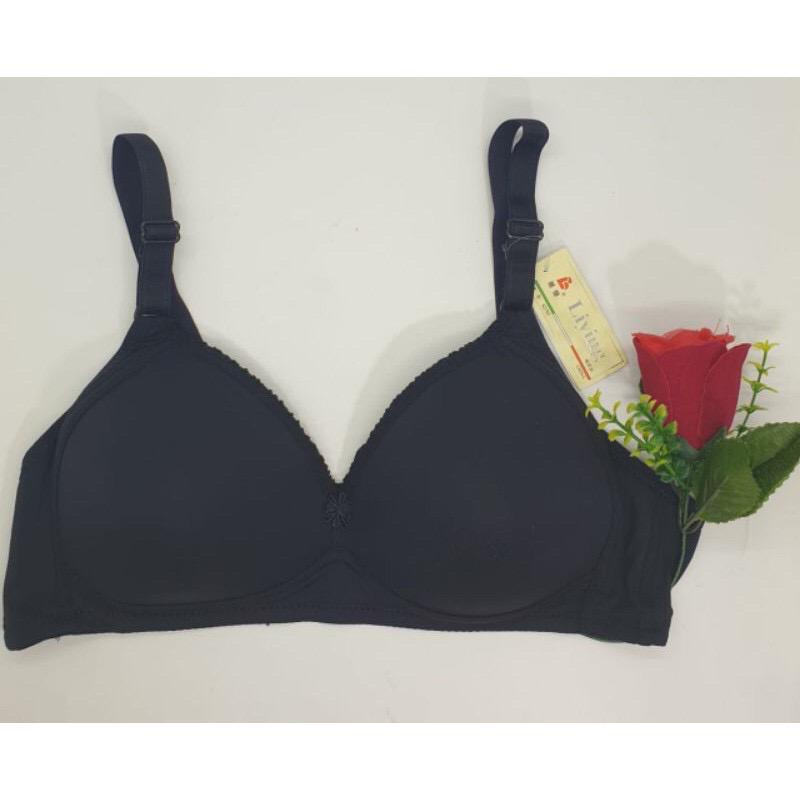 BH BRA LIYING 3289 CUP B BESAR TANPA KAWAT BUSA TIPIS - BH LIYING ASLI ORI - BH BRA WANITA LIYING - KAIT 2 -  BH WANITA MEREK LIYING - SIZE 36 38 40 42 - ARA98STORE