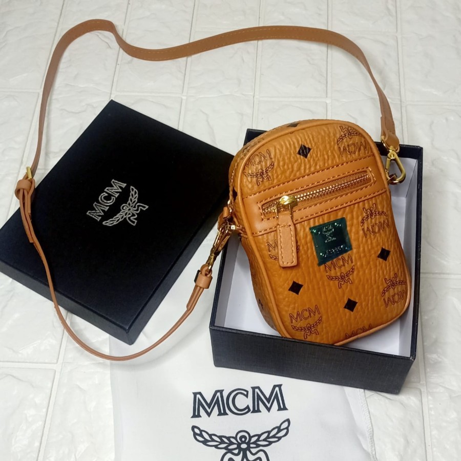 [REAL PICTURE] Tas Selempang Wanita / HPO / Dompet HP MCMe Ori FO Quality Premium