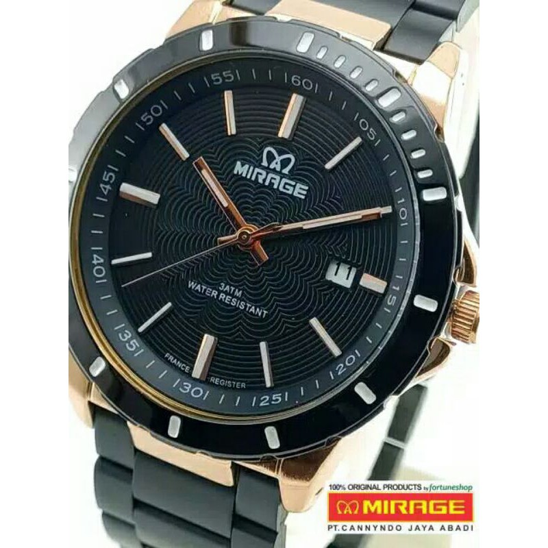 JAM TANGAN MIRAGE PRIA  100% ORIGINAL