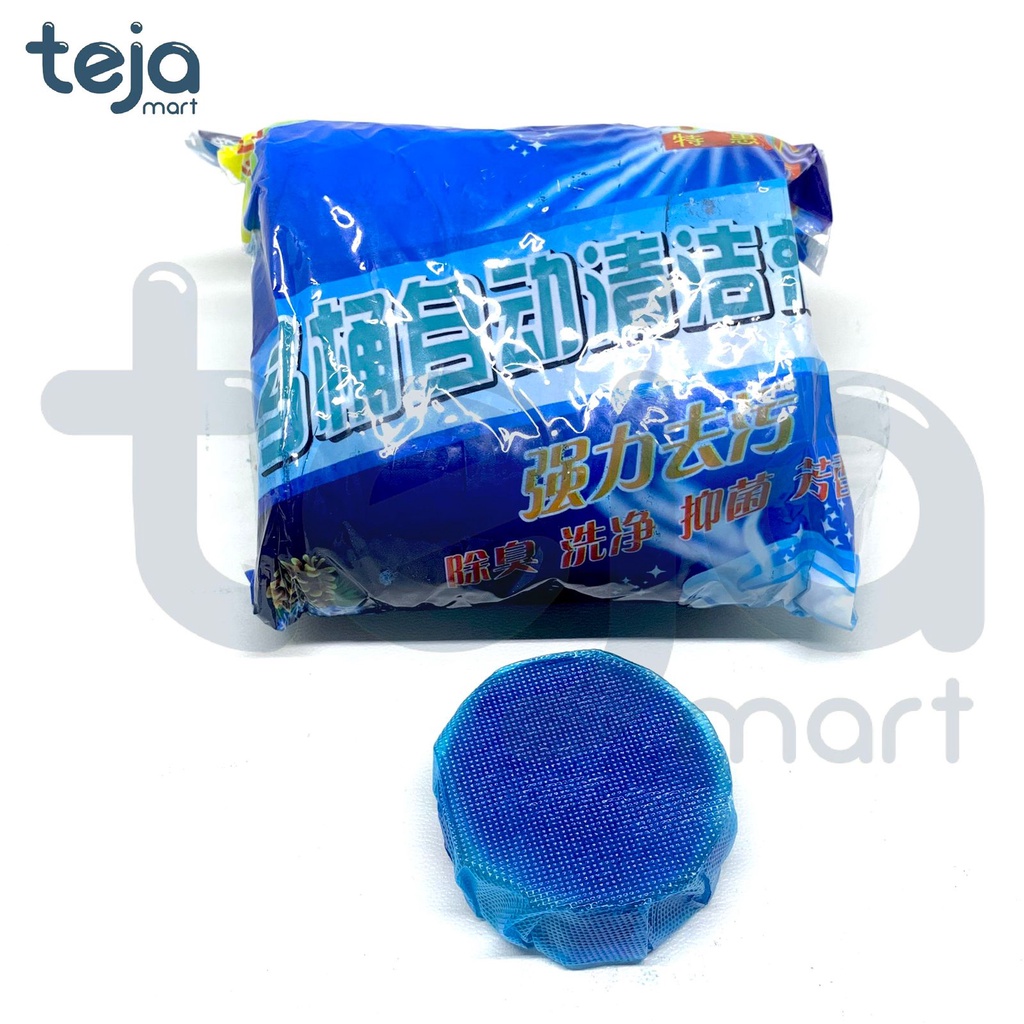 TABLET BIRU PEMBERSIH PERAWATAN PENYEGAR KLOSET TOILET 50 GRAM