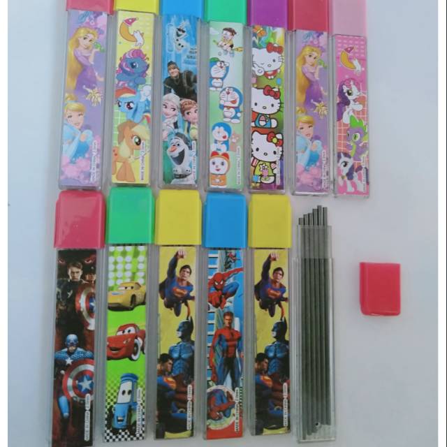 

Refil Mekanik Disney Isi Pensil Karakter Kartun
