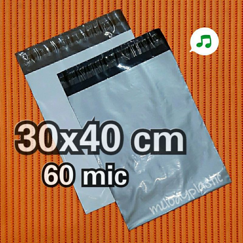 

Polymailer 30x40 cm Putih dan Silver 60 micron