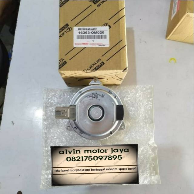 MOTOR FAN RADIATOR-COOLING FAN TOYOTA YARIS-NEW VIOS 2007-2012 ORI