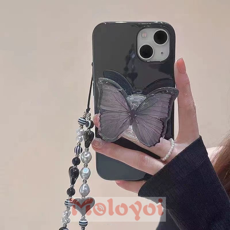 Casing IPhone 14 11 13 12 Pro Max 7Plus 8Plus XR 7 8 X XS Max Motif Butterfly Shockproof