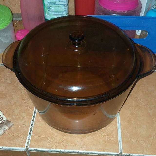 Panci Pyrex kaca ukuran 8 liter