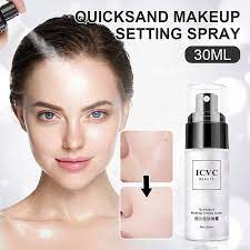 [ BARU ] ICVC Makeup Setting Spray Gliter Import Bottle / Face Mist Setting Spray Make Up Tahan Lama dan Glowing