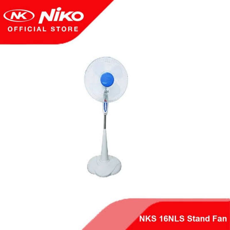 Niko Kipas Angin Berdiri 16&quot; / Stand Fan 16 Inch Kaki Segi NK-16NLS