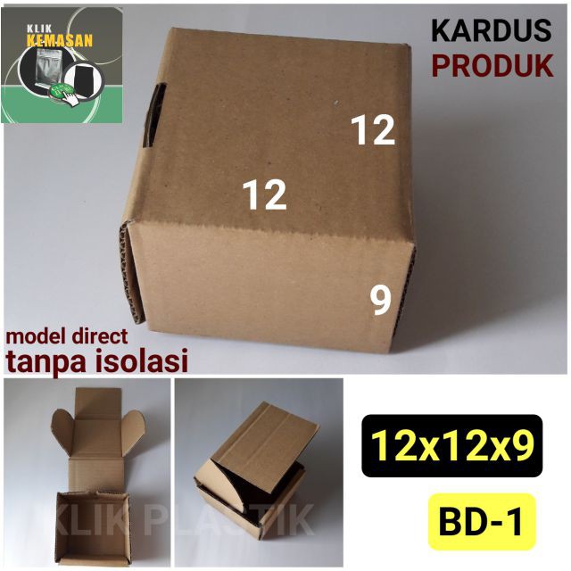 

KARDUS PRODUK 12X12X9/BOX KARDUS SEPATU HP PACKING KOTAK DOS DUS BOX