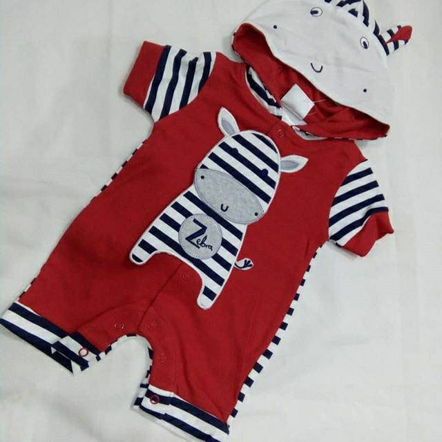 ♥BabyYank♥ ROMPER ANGELO RED