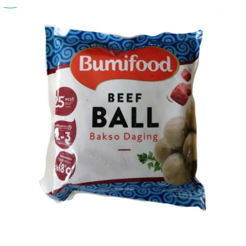 

BUMIFOOD BEEF BALL 250 GRAM / BASO SAPI 250 GRAM / FROZEN FOOD