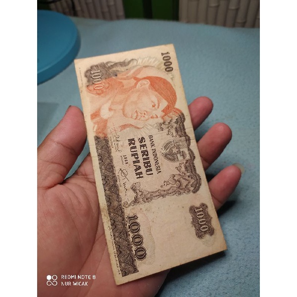 UangKertas 1.000 Sudirman