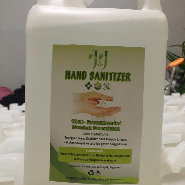 Hand Sanitizer Cair 5 Liter