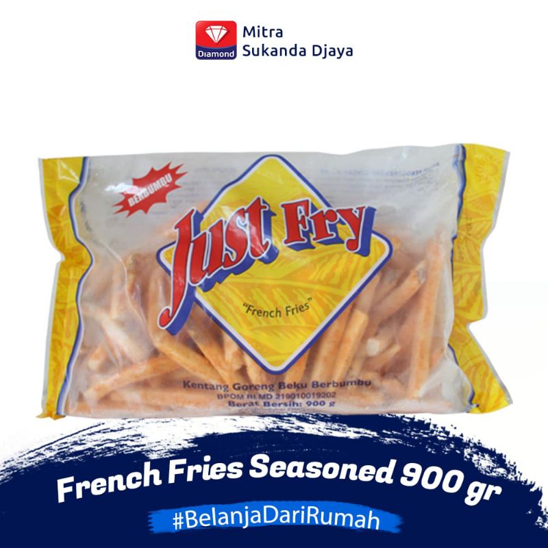 

Just Fry kentang berbumbu 900gr