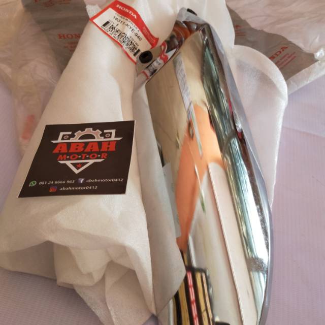 cover muffler cover knalpot megapro mono shock