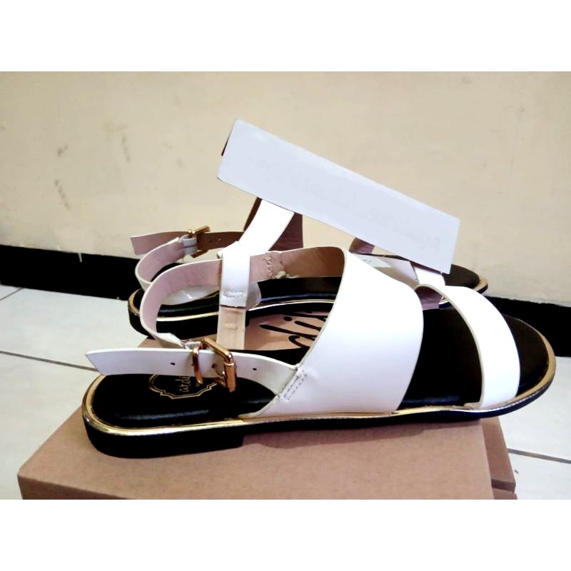 Sandal Wanita Hak rendah Elegan Ardiles livana ss12 sendal wanita formal Sandal mewah cewek