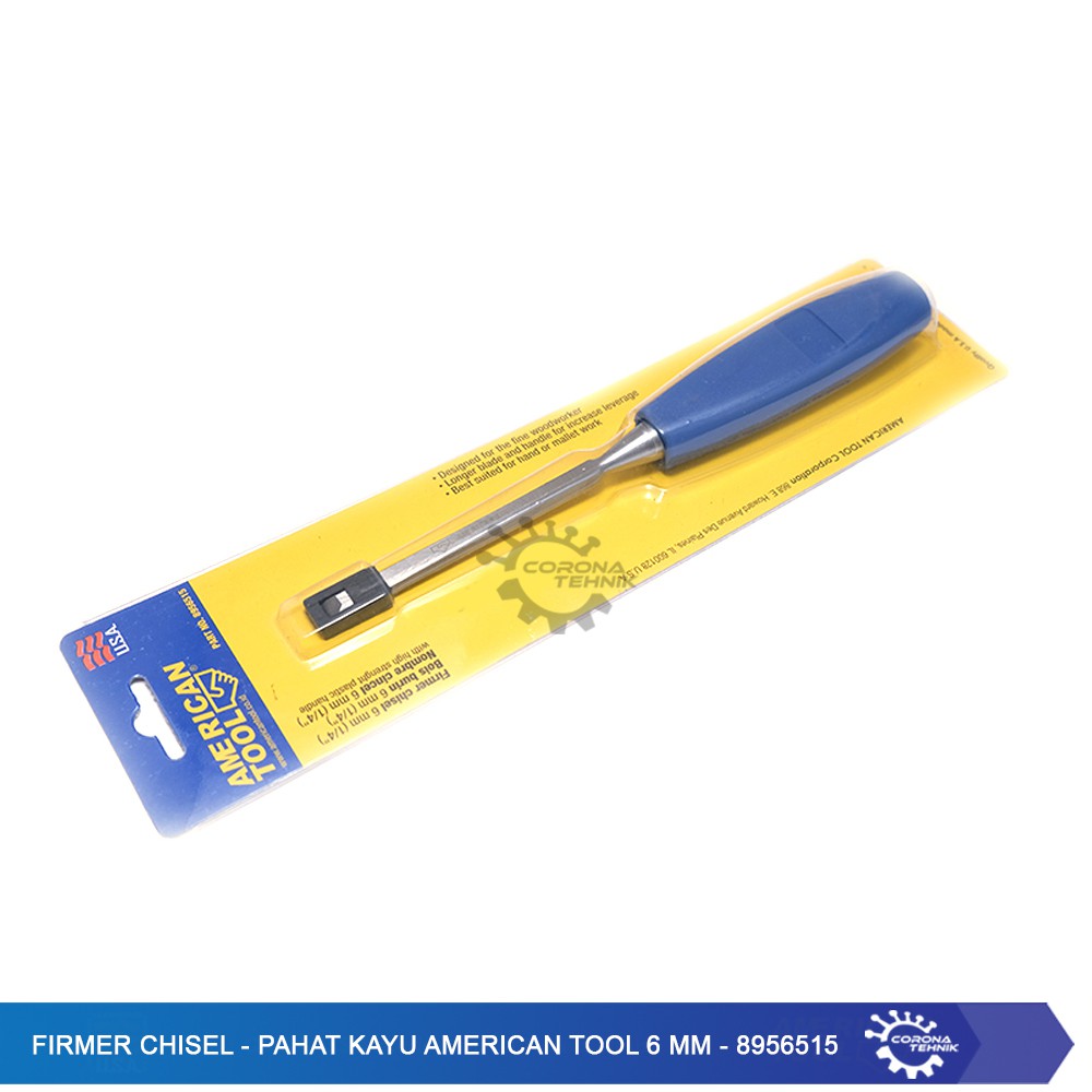 Firmer Chisel - Pahat Kayu American Tool 6 mm - 8956515