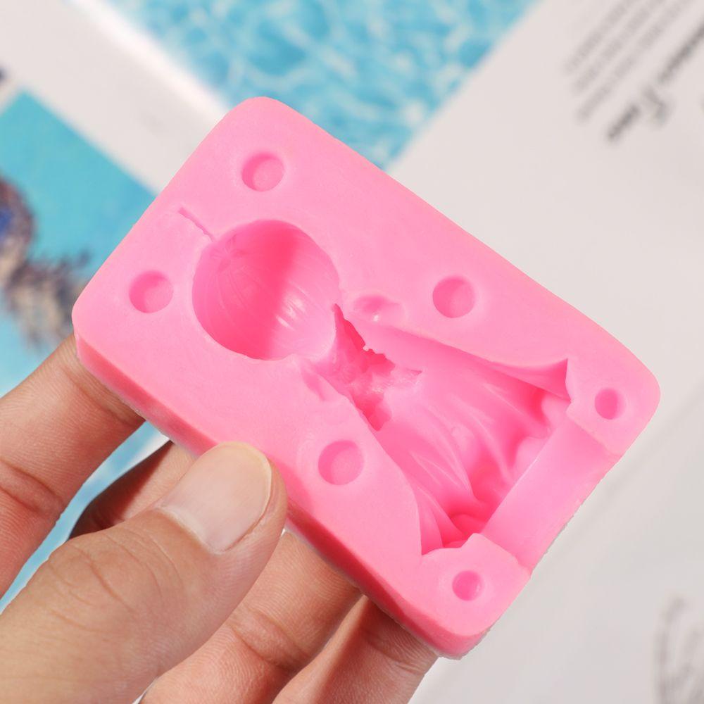 Suyo Cetakan Adonan Kue &amp; Sabun Desain Angle 3D Bahan Silikon