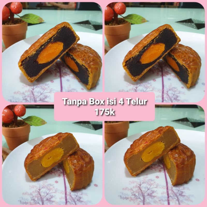 

Mooncake Telur Asin isi 4 pcs