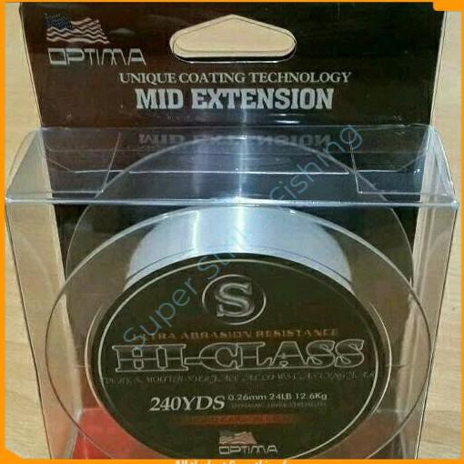 Benang Senar Tali Pancing Optima High Class Fluoro Carbon Very Smooth