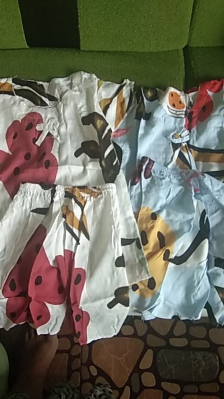 Setelan Piyama Batik Anak (usia 2,5th - 3th)