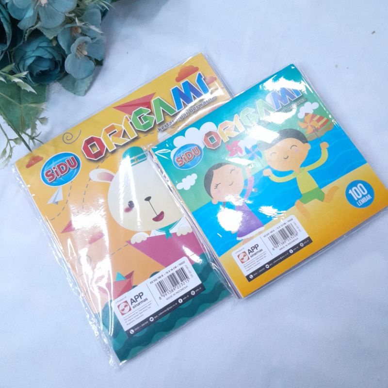 

Kertas Lipat Origami SIDU Warna Isi 100 Lembar