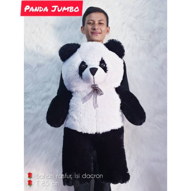 [COD] BONEKA PANDA JUMBO 90 CM FULL DACRON