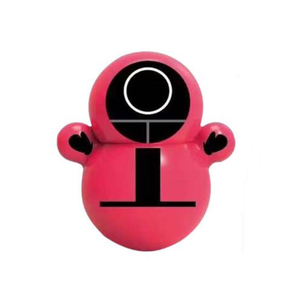 2021 Newest Kawaii Squid Game Tumbler Doll Decompression Toys Stress Relief Toy For Kids huiteni