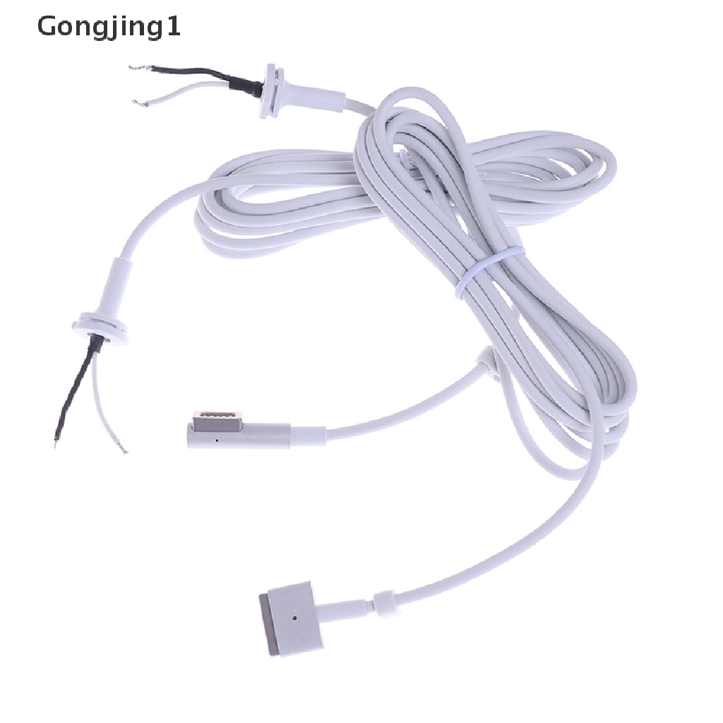 Gongjing1 Kabel Adapter Charger DC Magsafe T-Tip L-Tip Untuk Macbook Air Pro AC