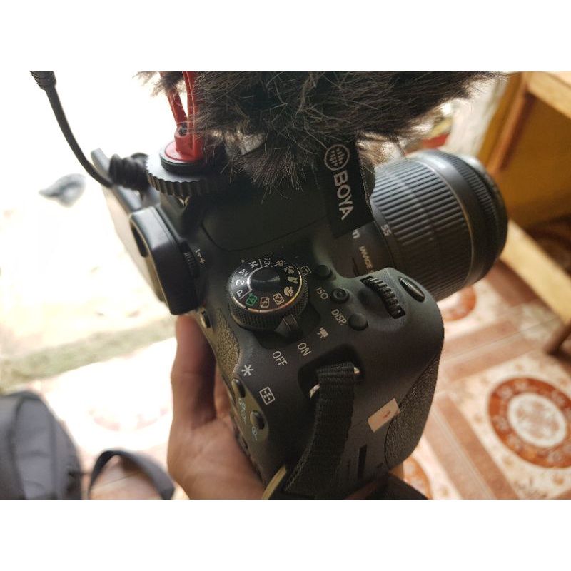 kamera canon 750d + lensa kit