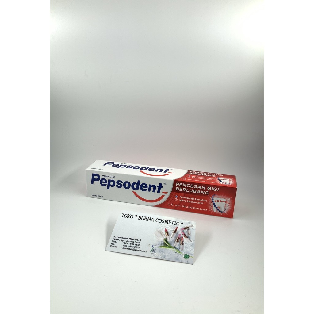 PEPSODENT PASTA GIGI PENCEGAH GIGI BERLUBANG 190 GR