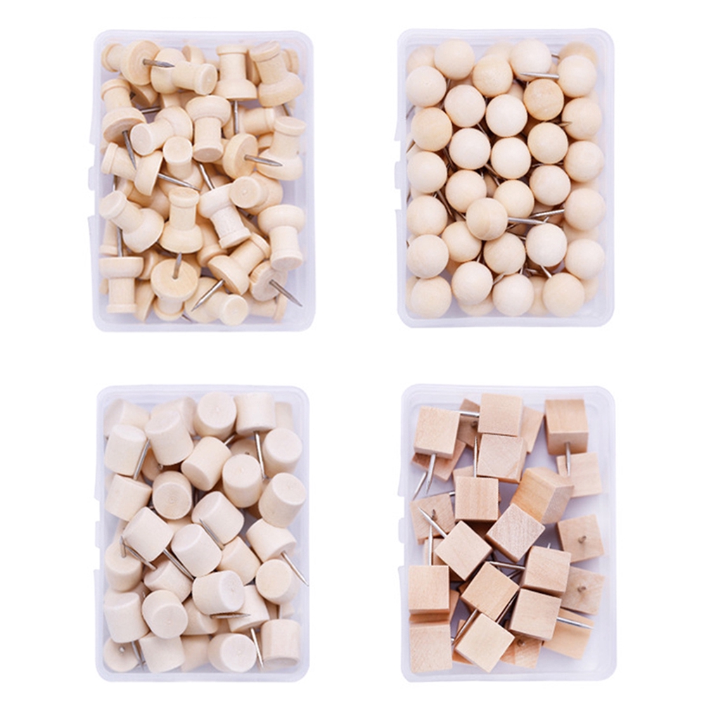1box Map Decorative Wooden Photo Wall School Office Binding