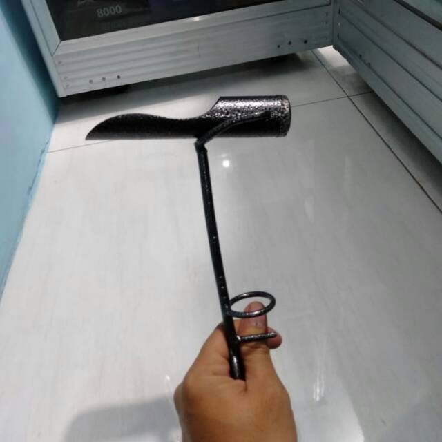 Dudukan Joran Tegek besi dan kuat