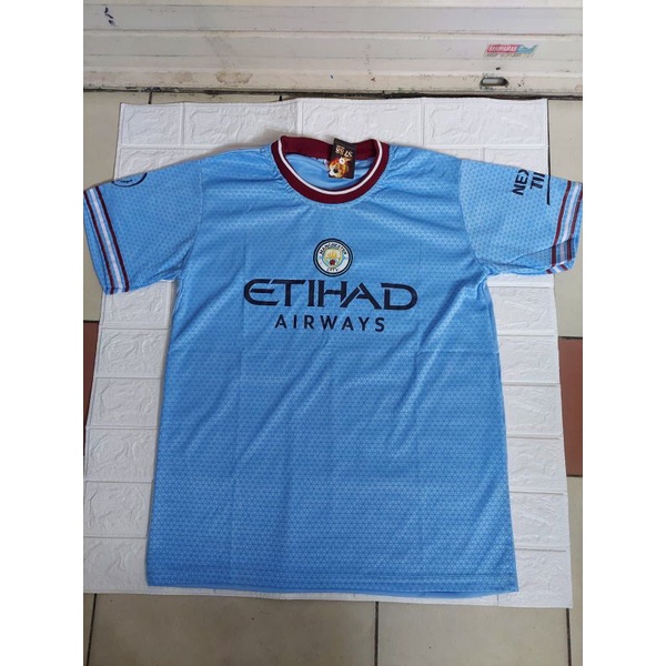 (READY/BISA COD) JERSEY BOLA PRIA SITI CITTY HOME 2022 GRADE LOKAL MURAH TERBARU