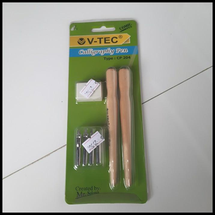 

Pena Kaligrafi V-Tec Cp 204 Calligraphy Pen 1 Set
