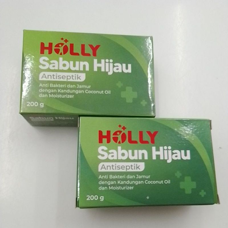 HOLLY SABUN HIJAU ANTISEPTIK SABUN GATAL 200GR
