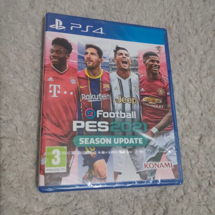 BD Kaset PS4 - PES 2021 Segel