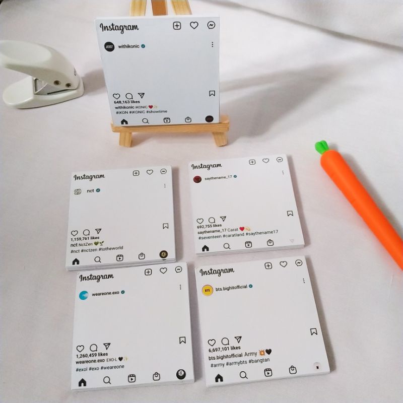 

Memopad fandmade Kpop
