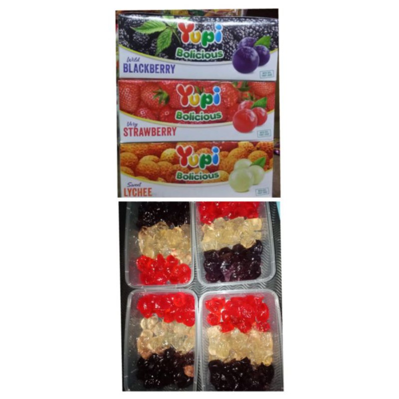 Yupi Bolicious Kiloan / Permen Jelly/Permen Murah / Permen Kiloan