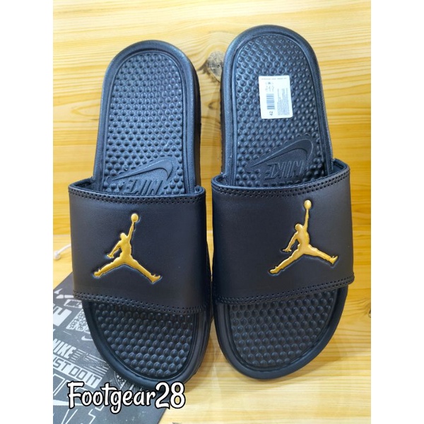 SANDAL NIKE SLIDE JORDAN GOLD PRIA DAN WANITA / SANDAL SELOP NIKE ORI BNIB