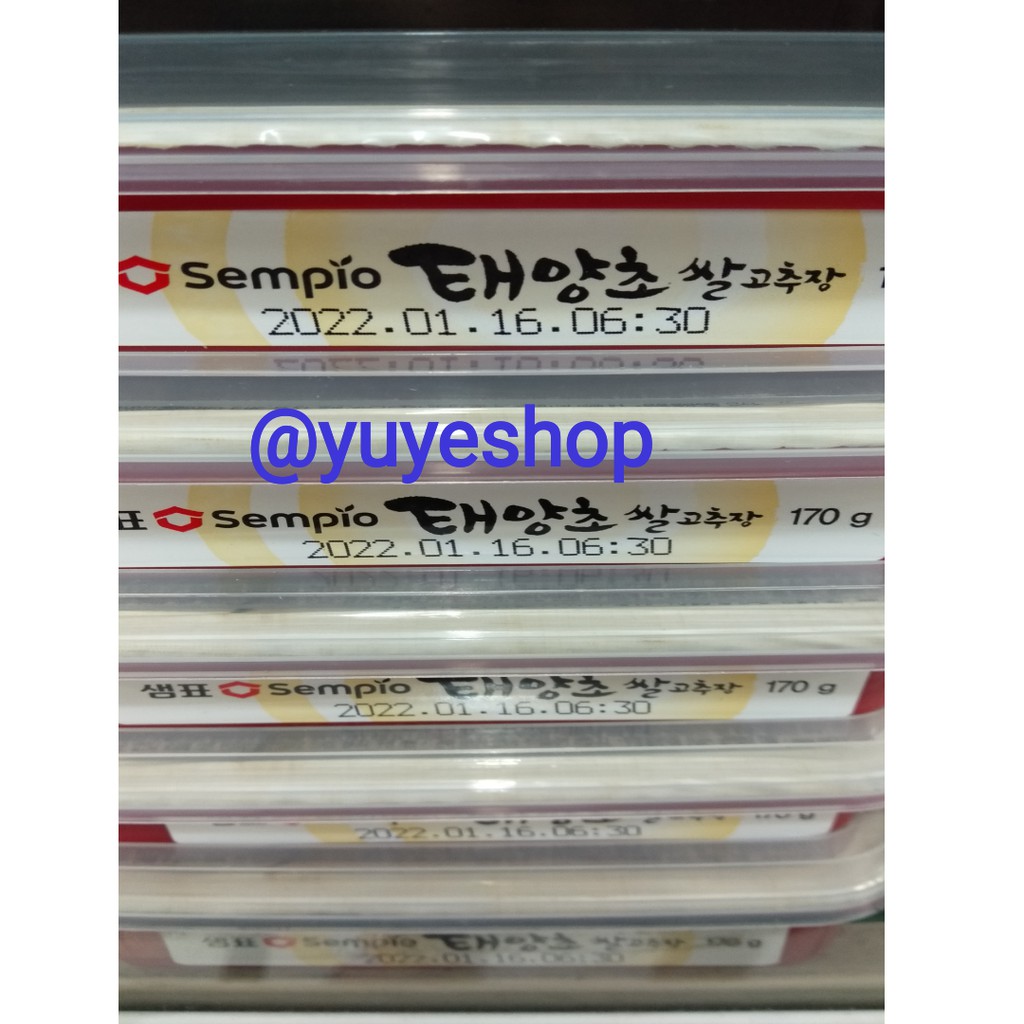

Sempio hot pepper paste 170gr - Gochujang Hot Pepper - bumbu Korea