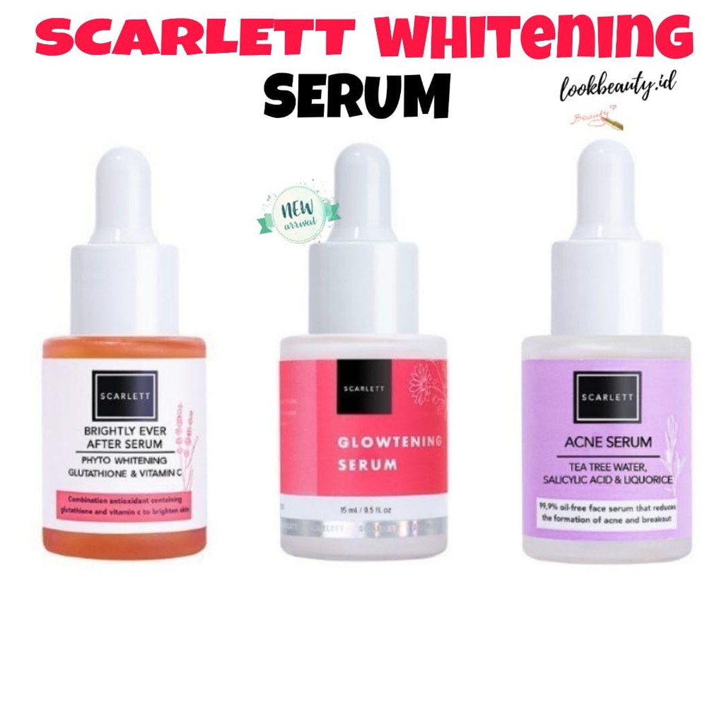 scarlett brightening serum/ glowtening SERUM 15ML