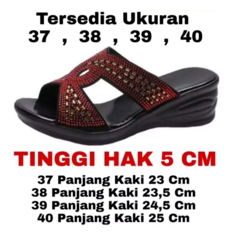 Sandal Wedges Wanita Kicker Terbaru 2021