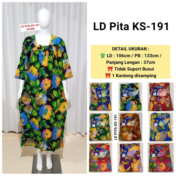 Longdress LD Pita Batik Kudamas KS-191 &amp; KMA-28 LD 106cm