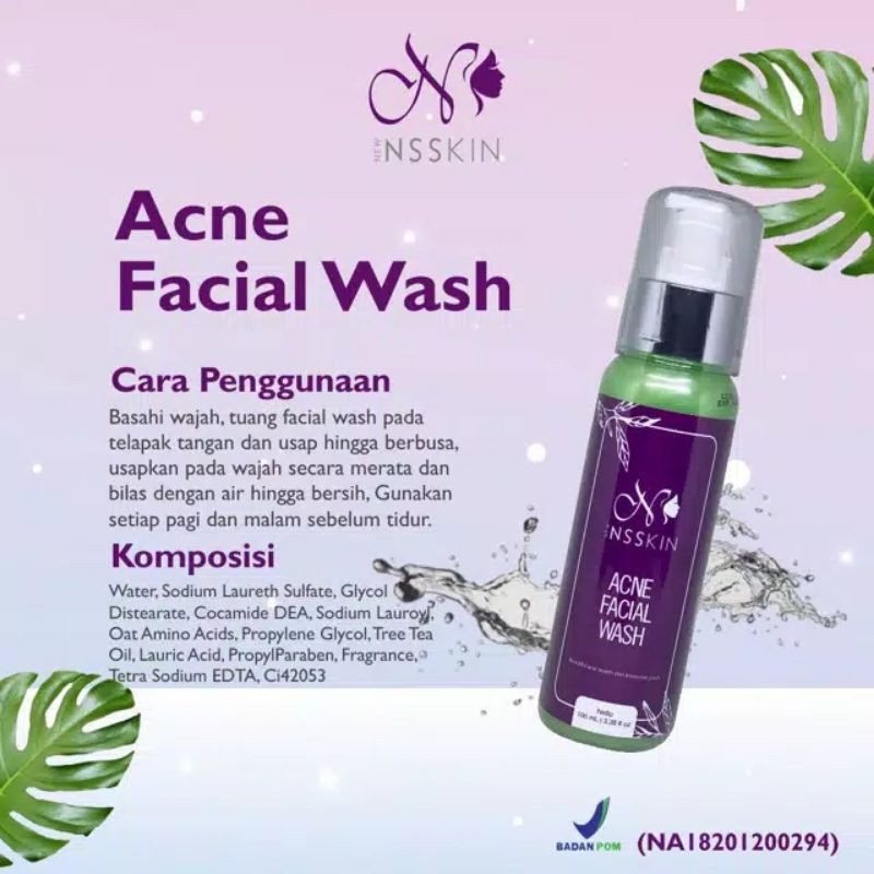 acne facial wash_ ns skincare